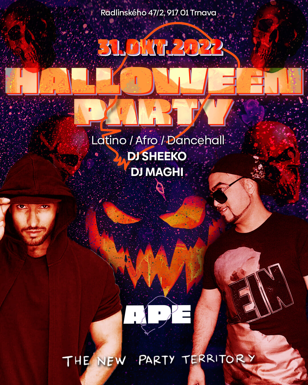 halloween party APE